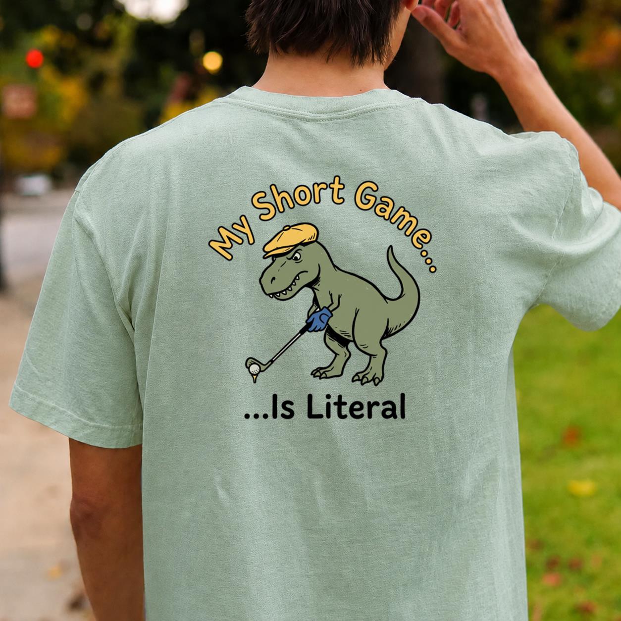 Literally Short Game T-Rex Golf Tee
