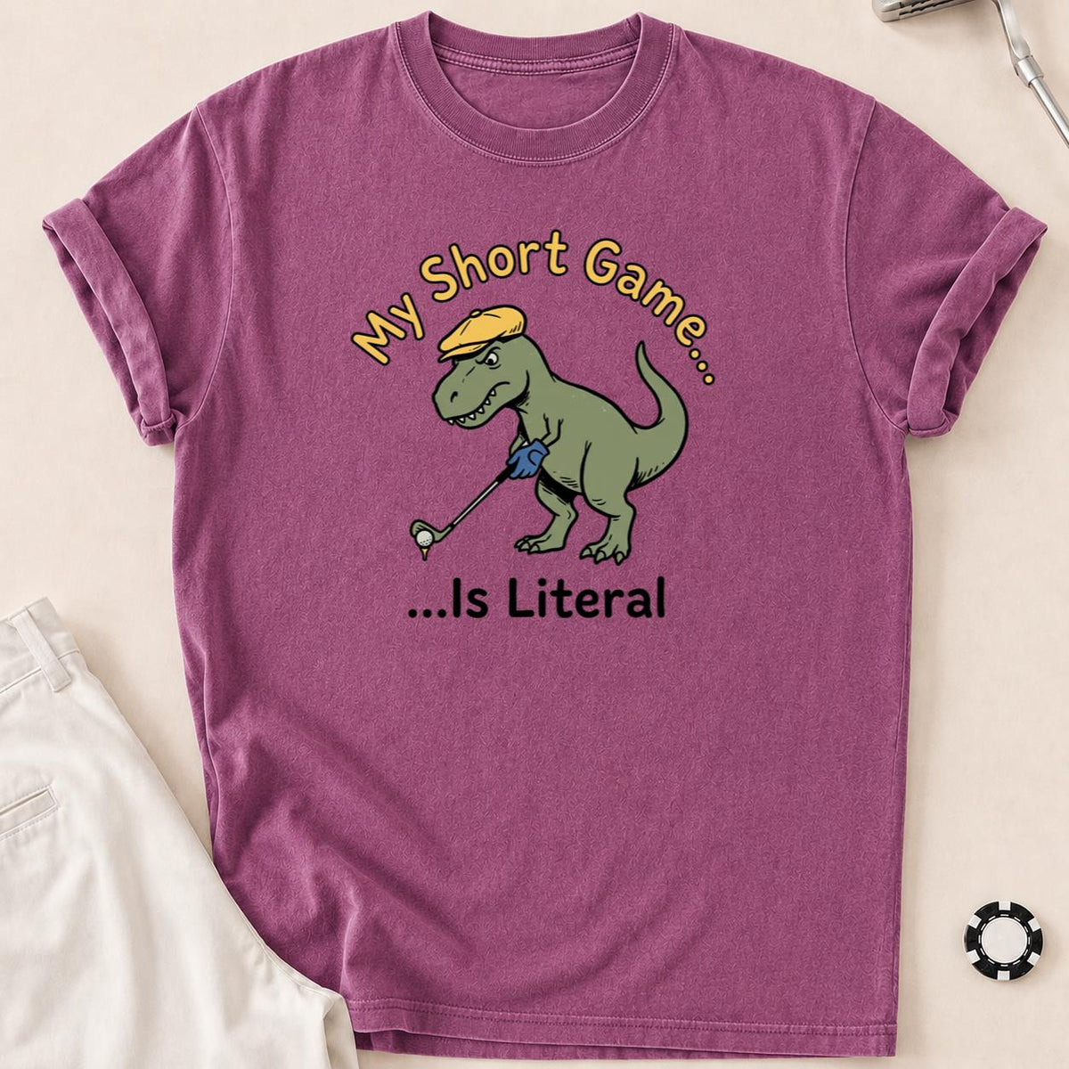 Literally Short Game T-Rex Golf Tee