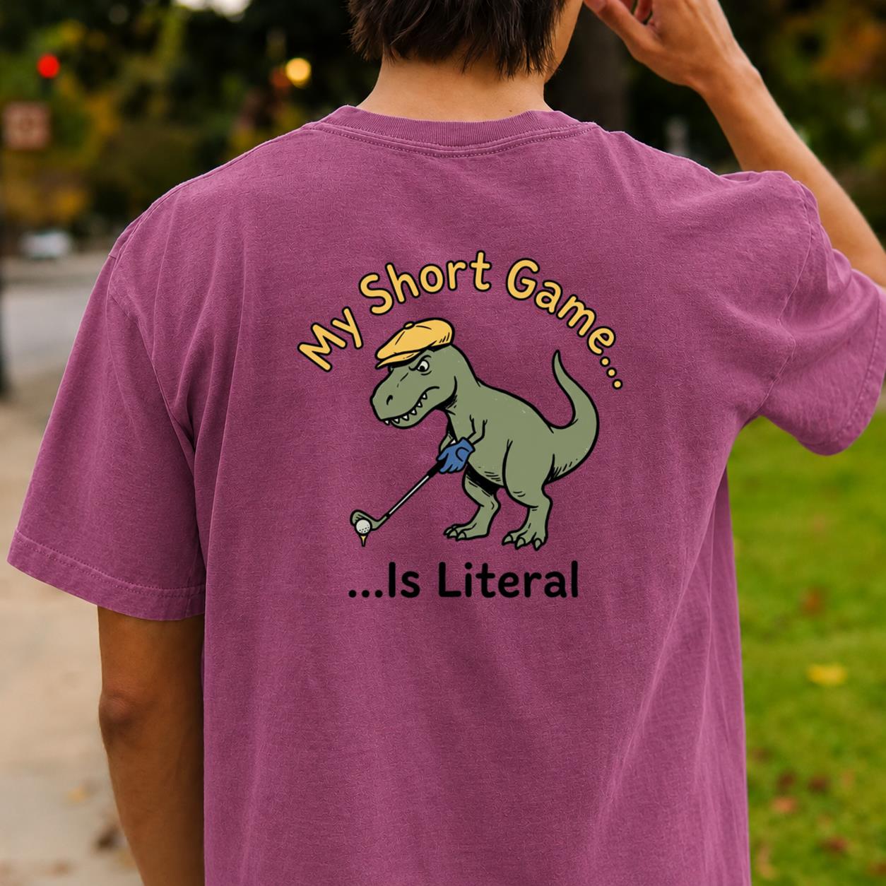 Literally Short Game T-Rex Golf Tee