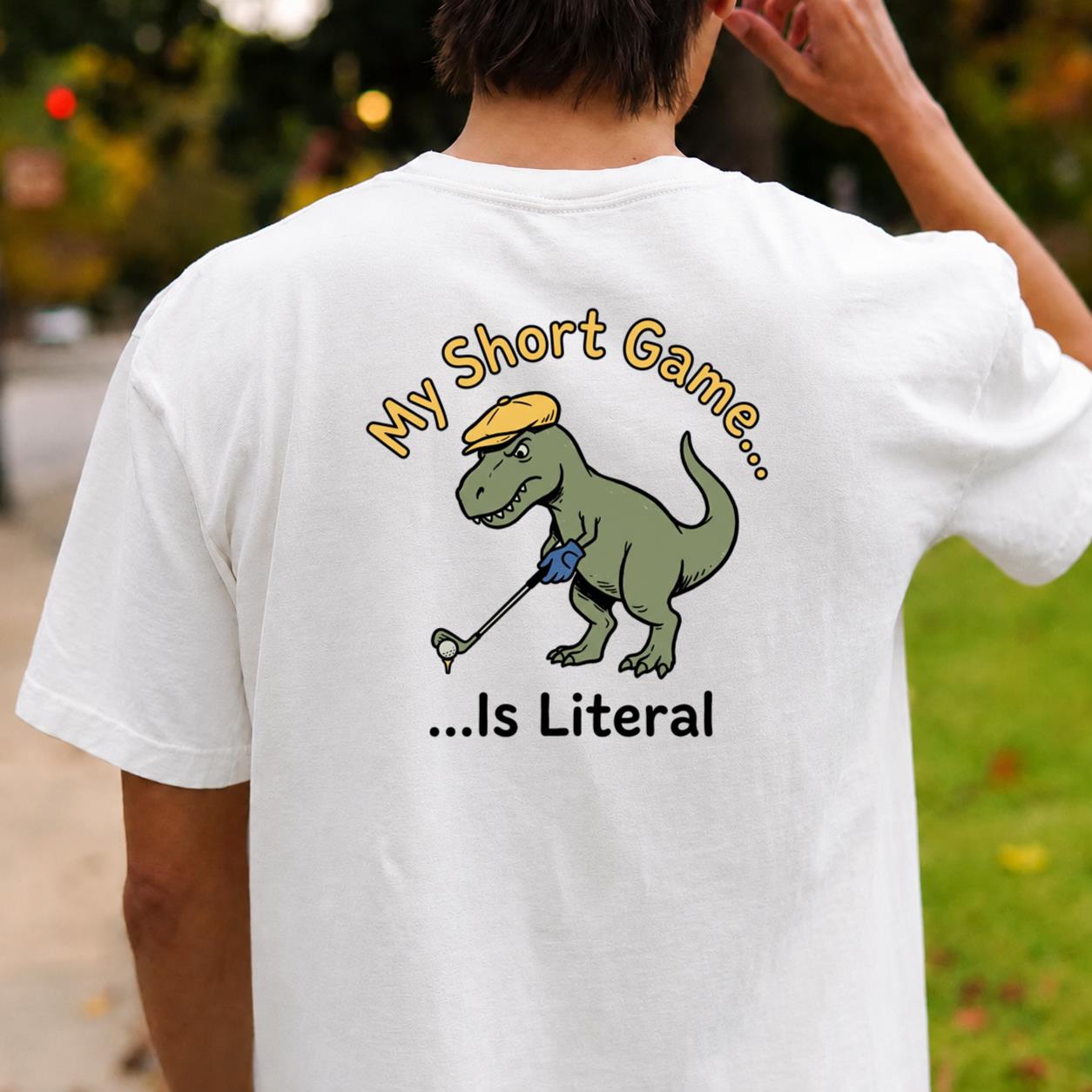 Literally Short Game T-Rex Golf Tee