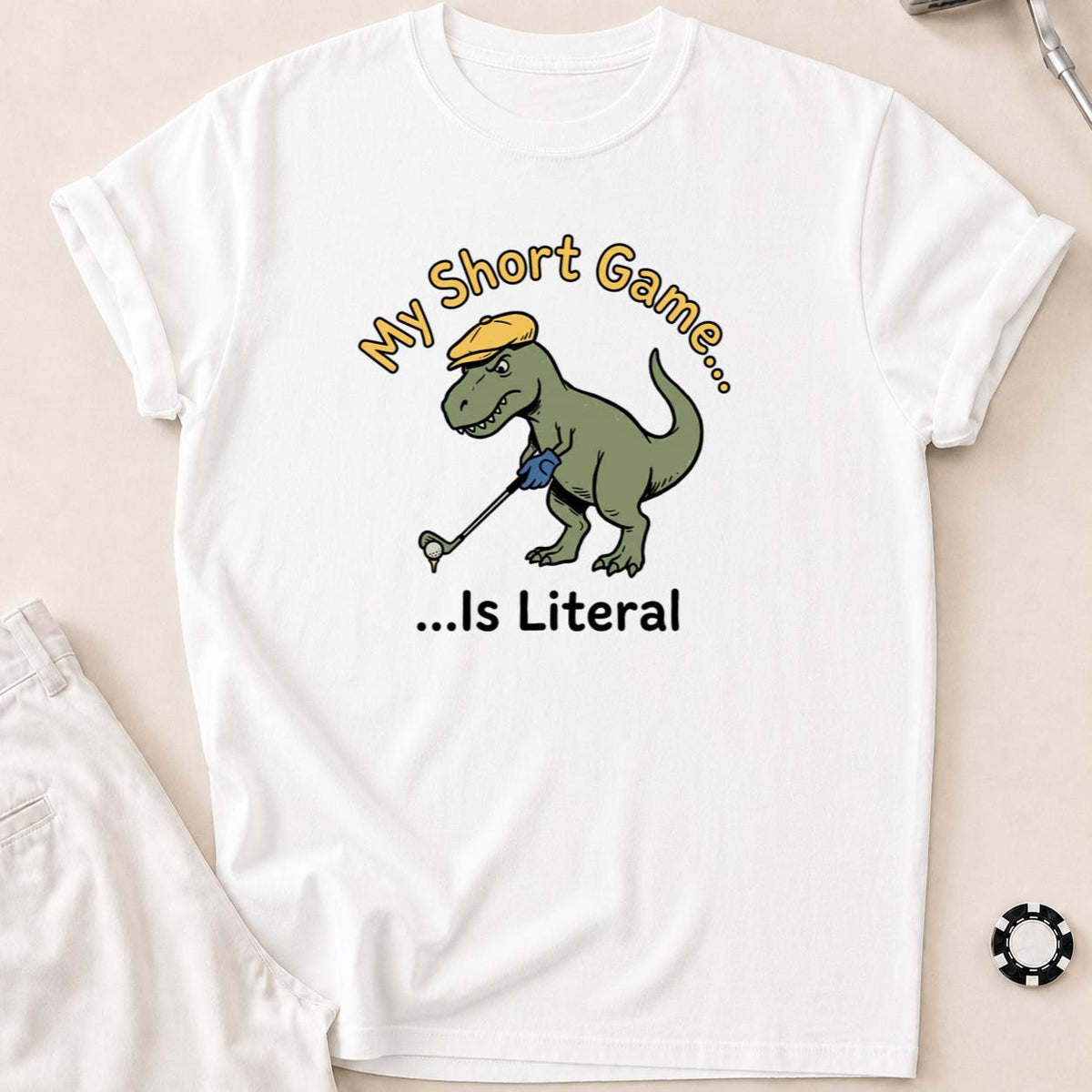 Literally Short Game T-Rex Golf Tee