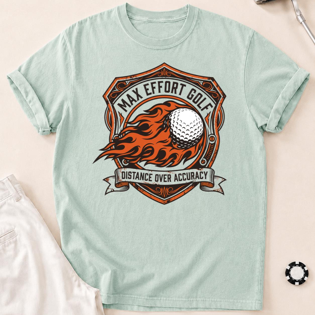 Max Effort Golf Vintage Shield