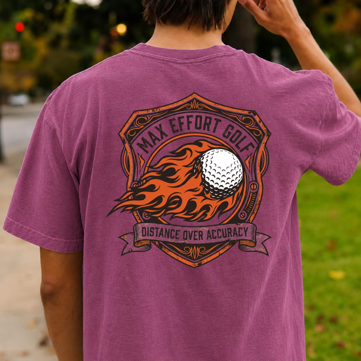 Max Effort Golf Vintage Shield
