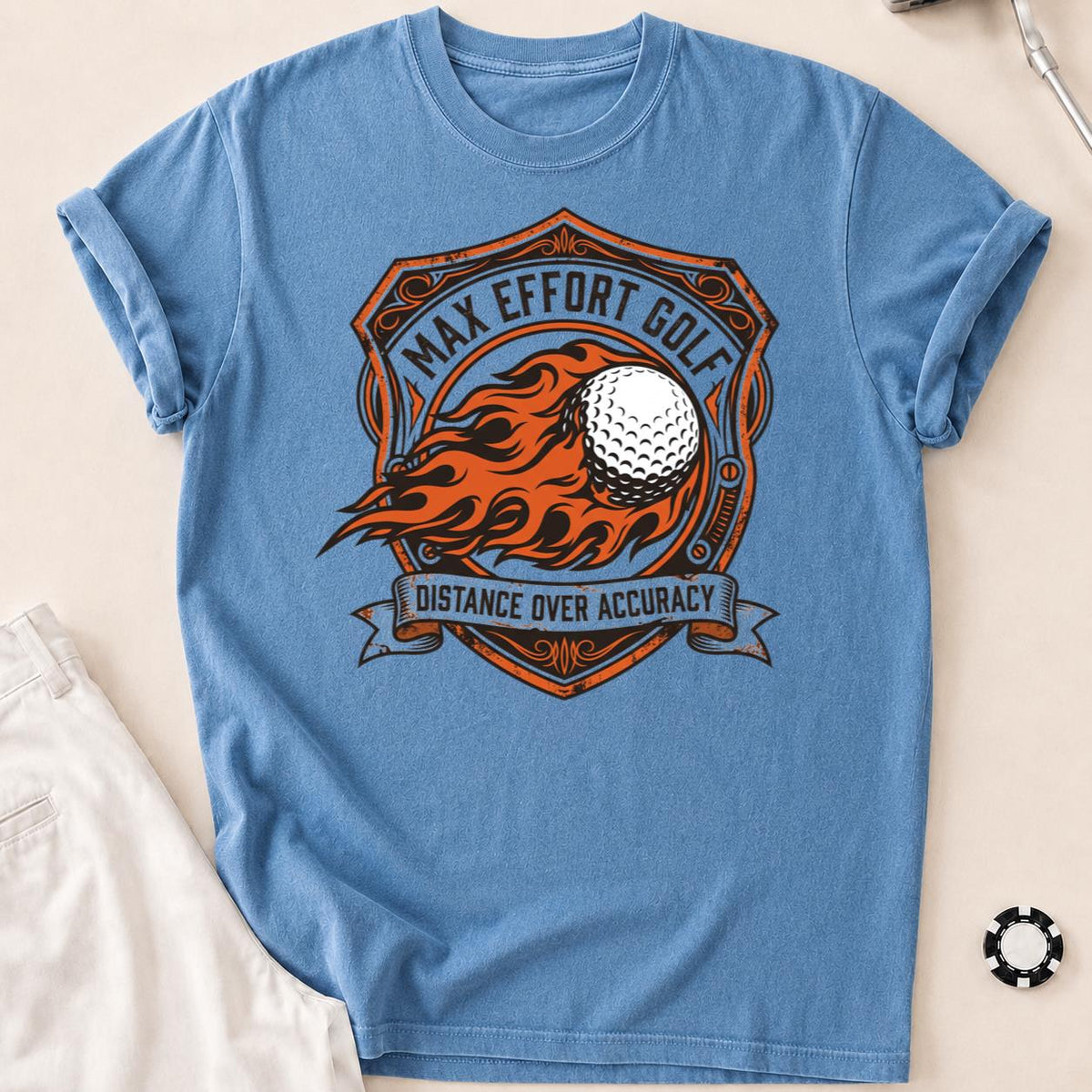 Max Effort Golf Vintage Shield