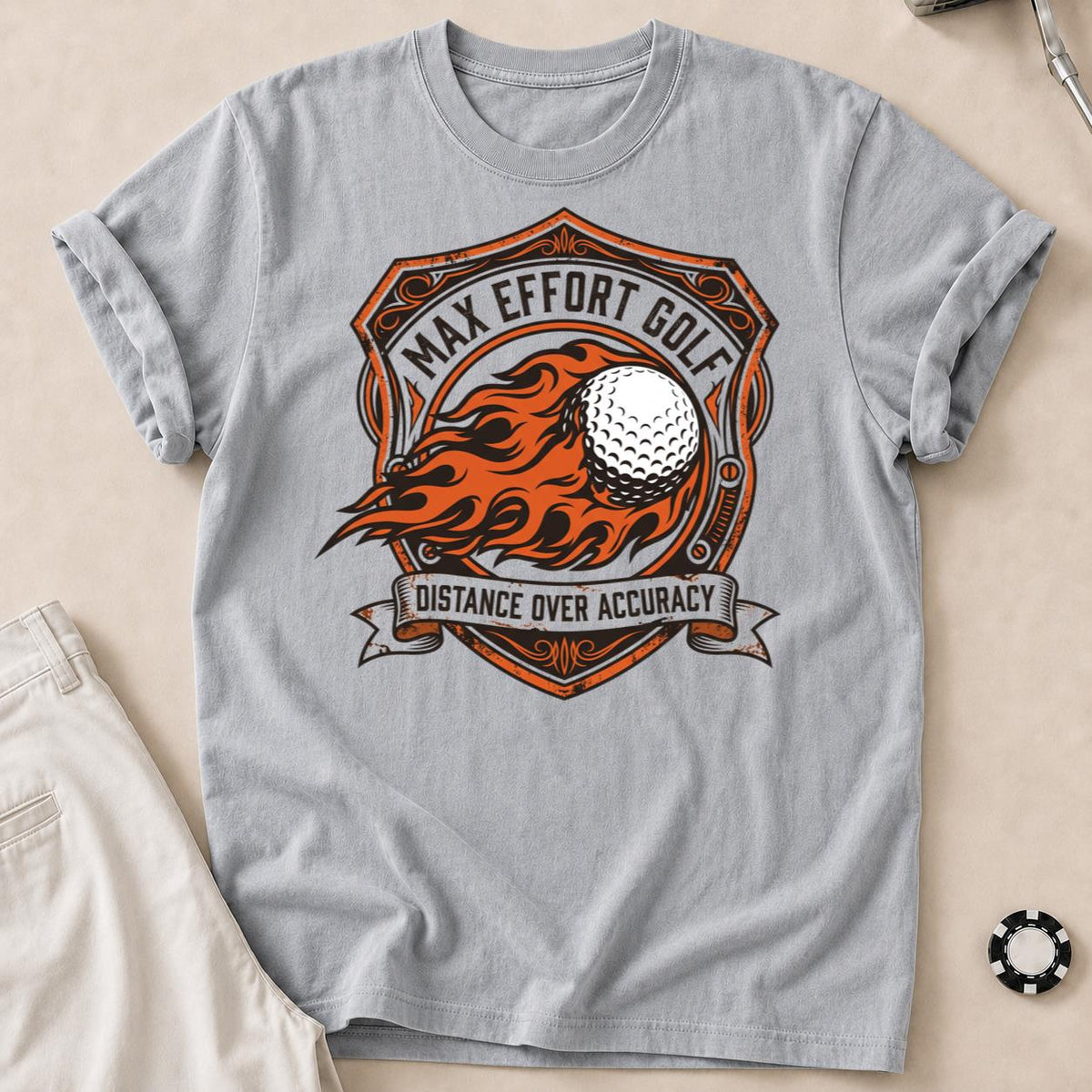 Max Effort Golf Vintage Shield