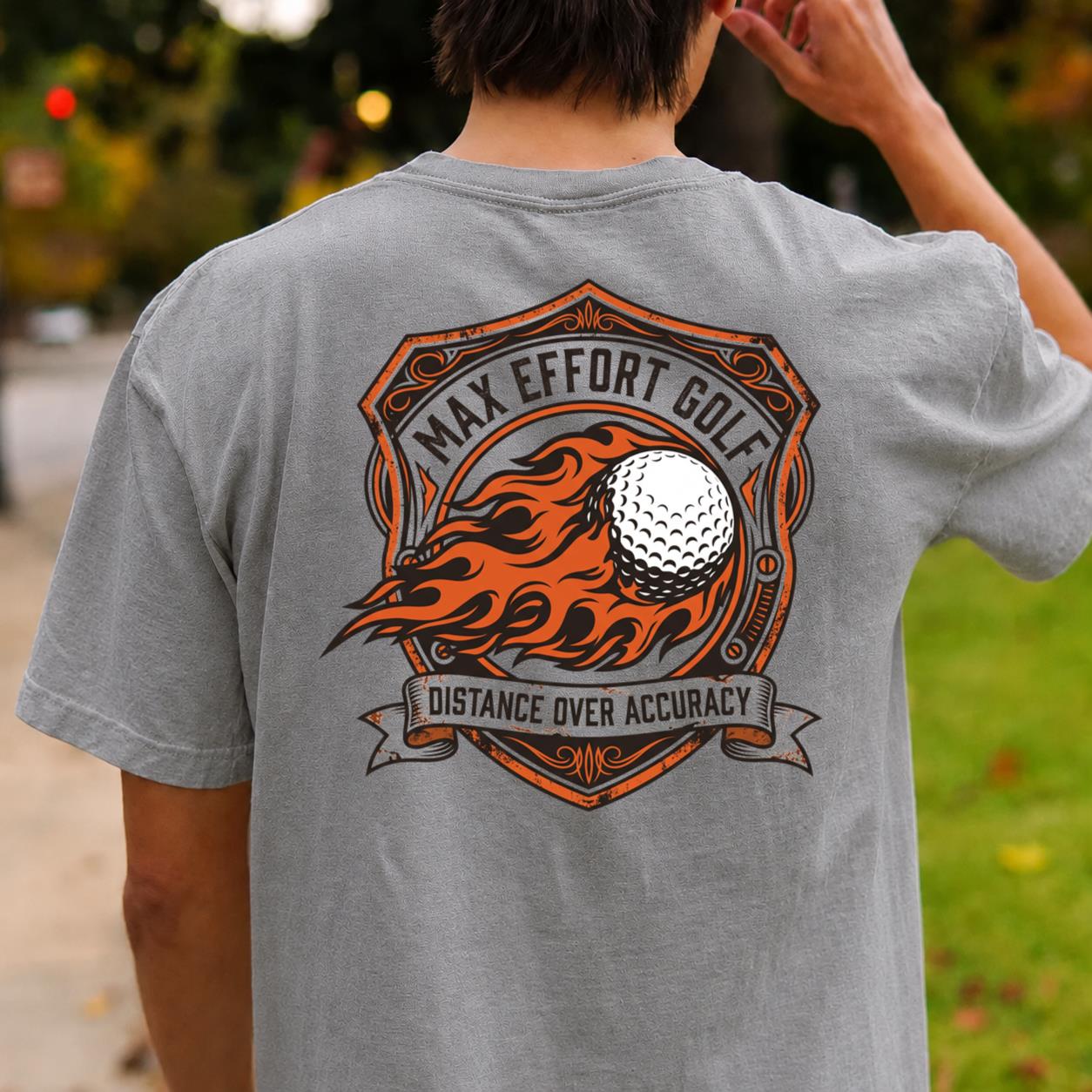Max Effort Golf Vintage Shield