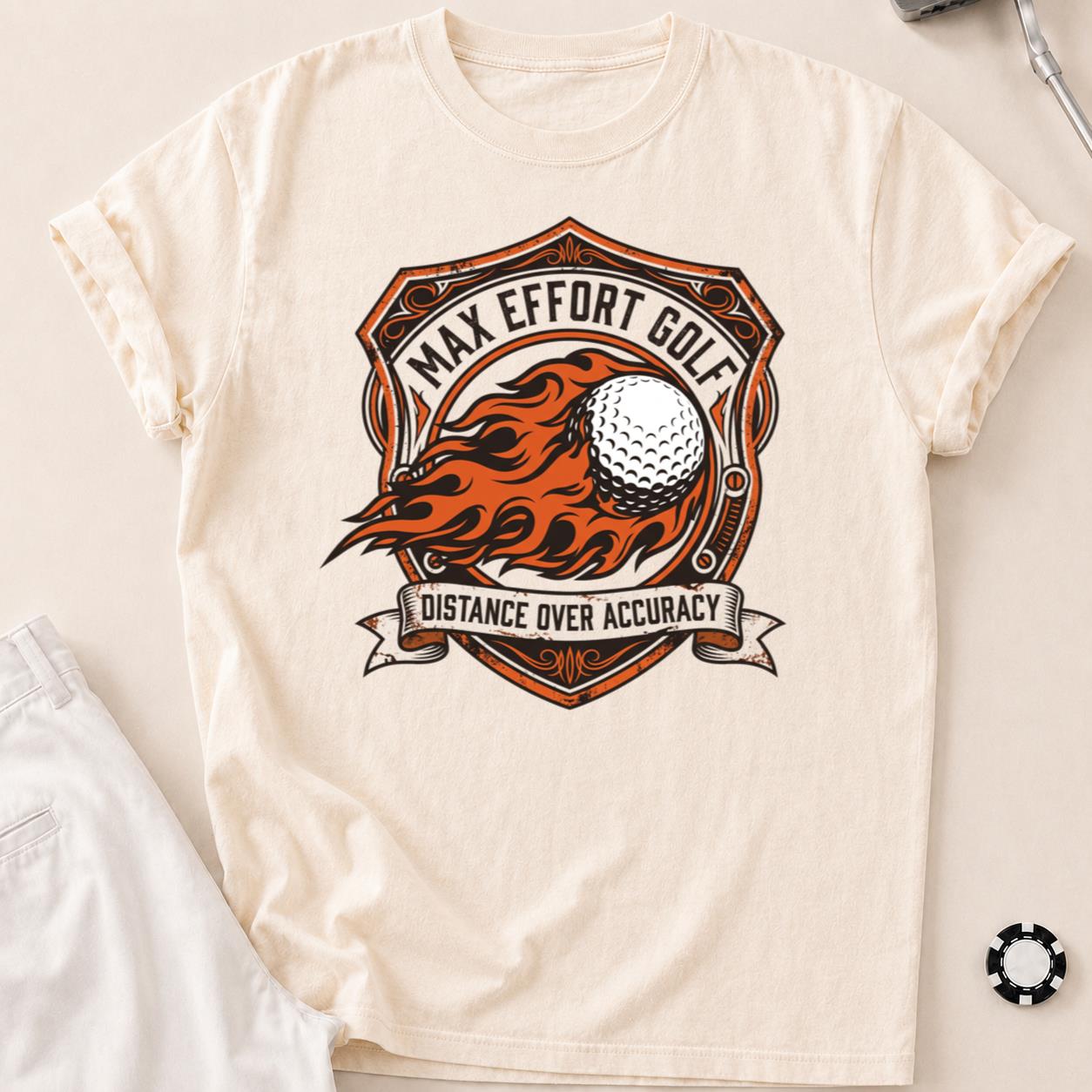 Max Effort Golf Vintage Shield