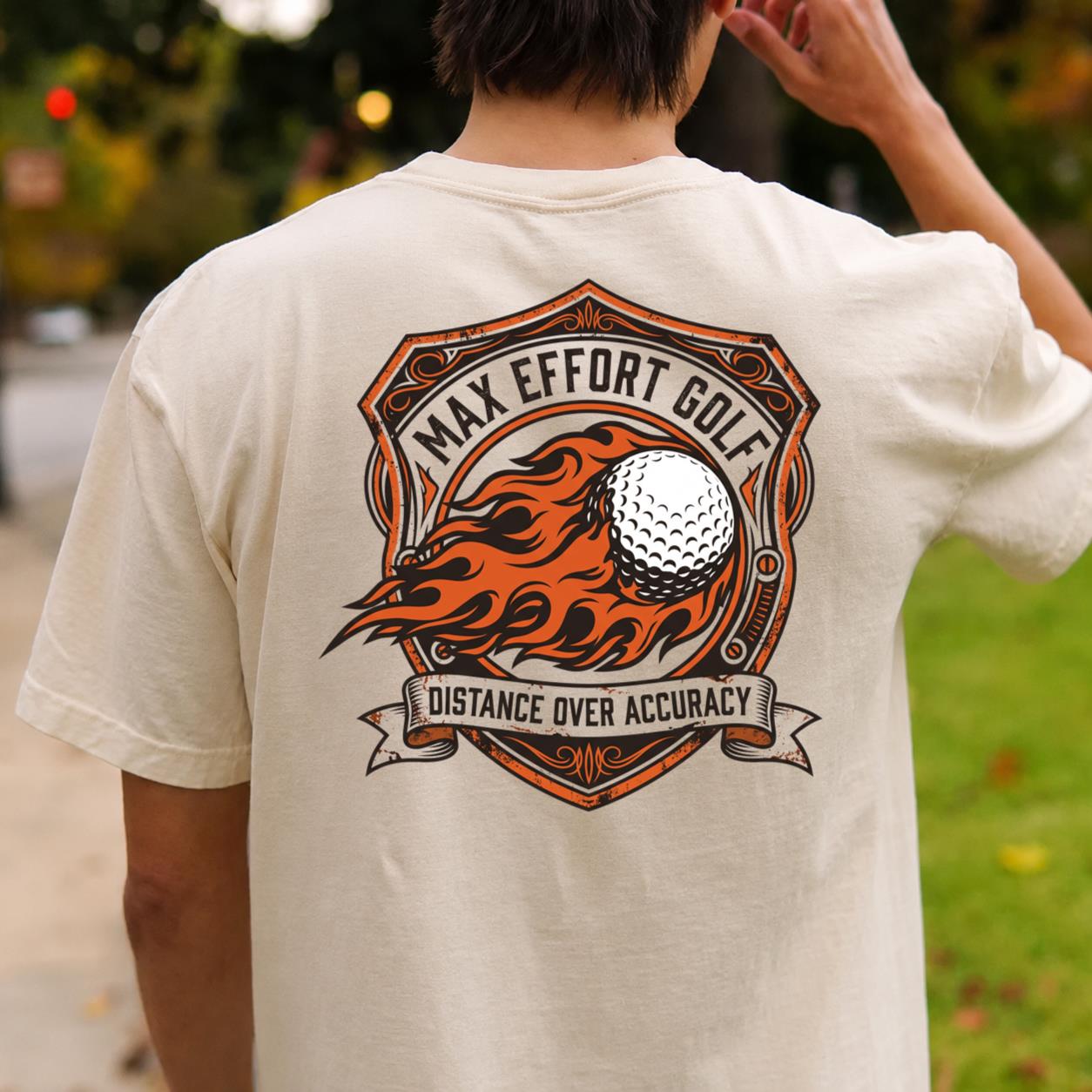 Max Effort Golf Vintage Shield