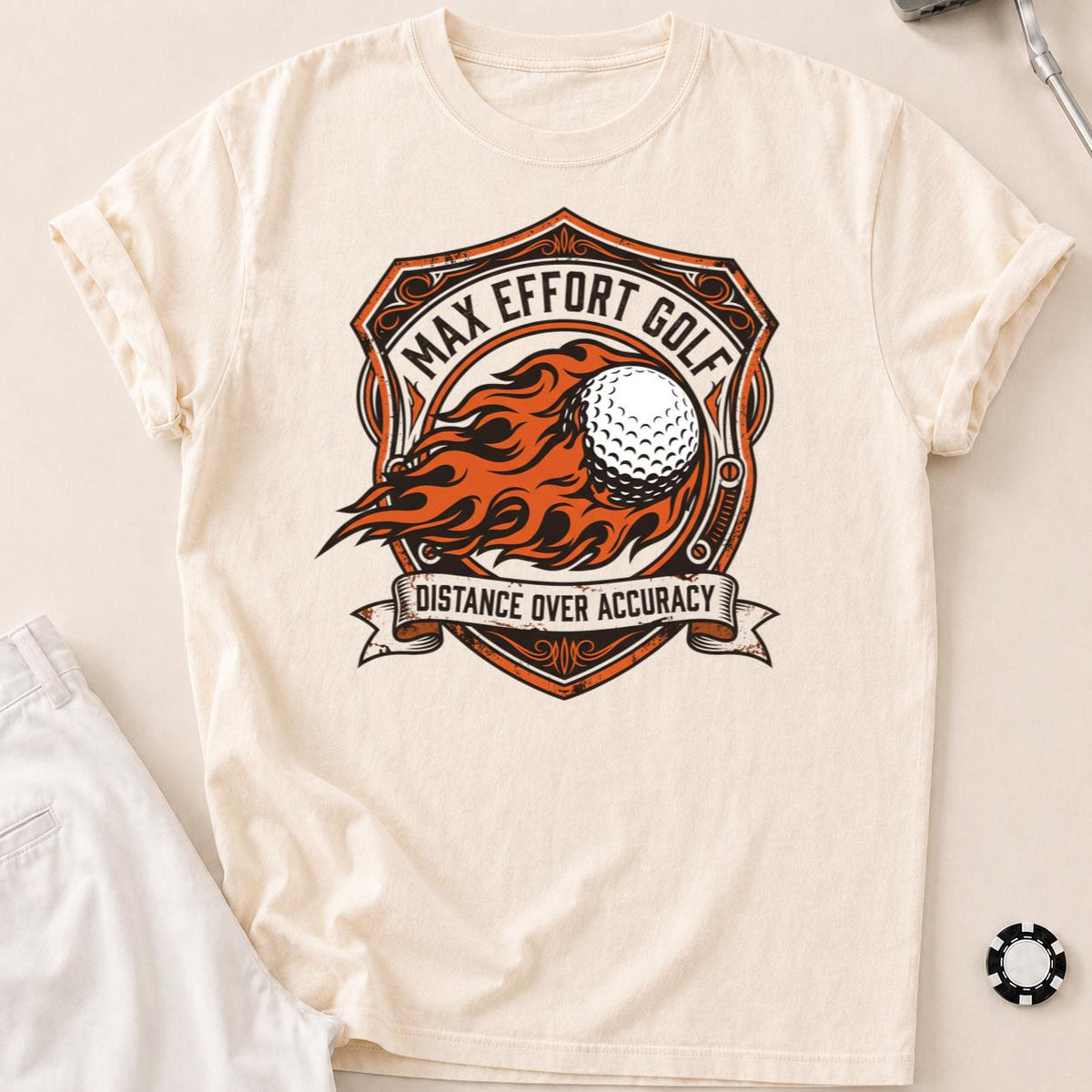 Max Effort Golf Vintage Shield
