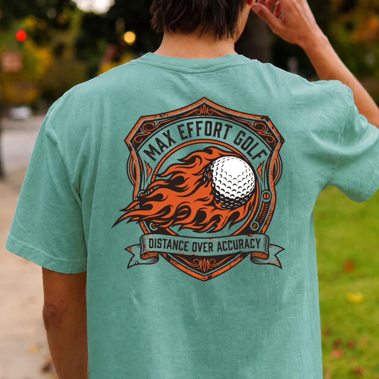 Max Effort Golf Vintage Shield