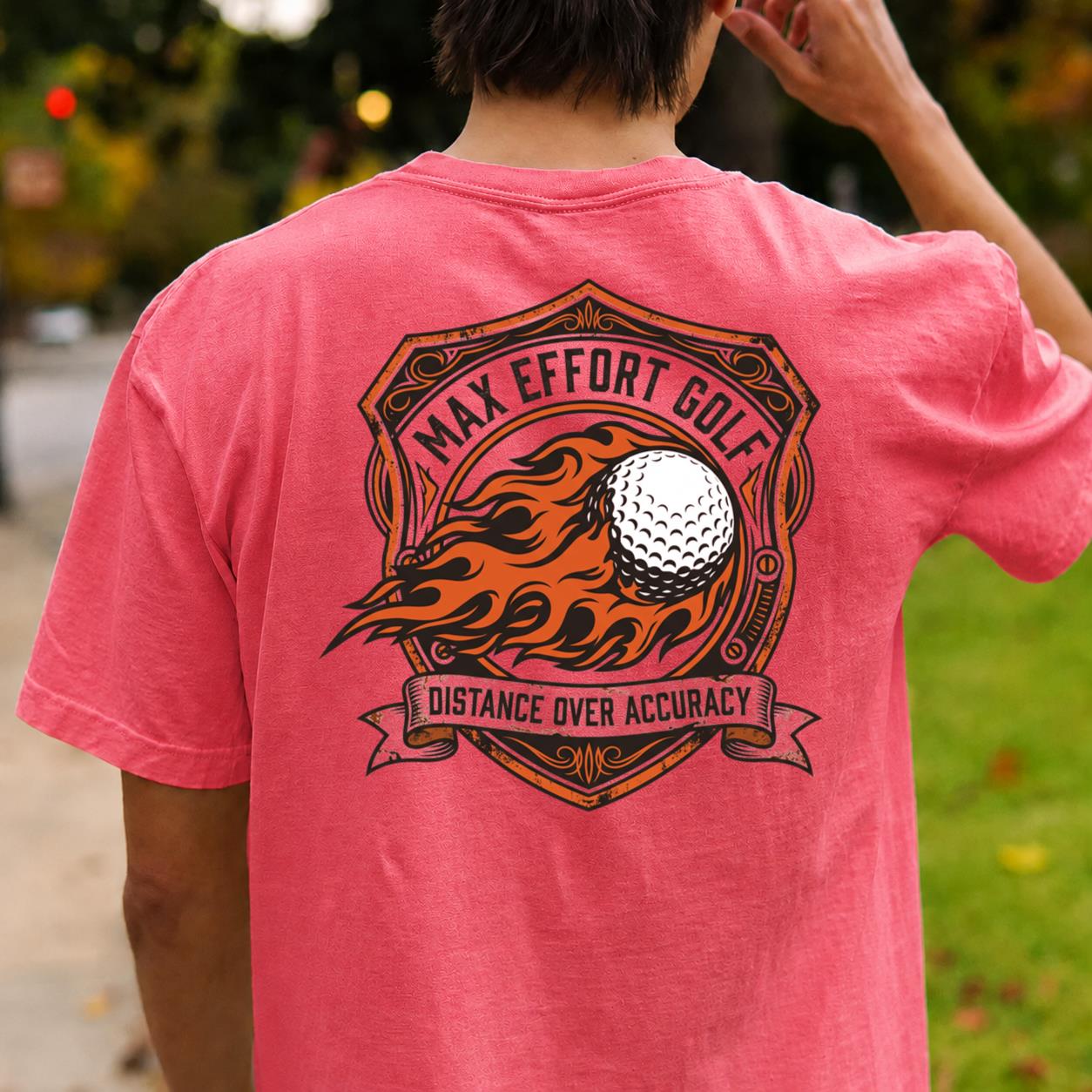 Max Effort Golf Vintage Shield