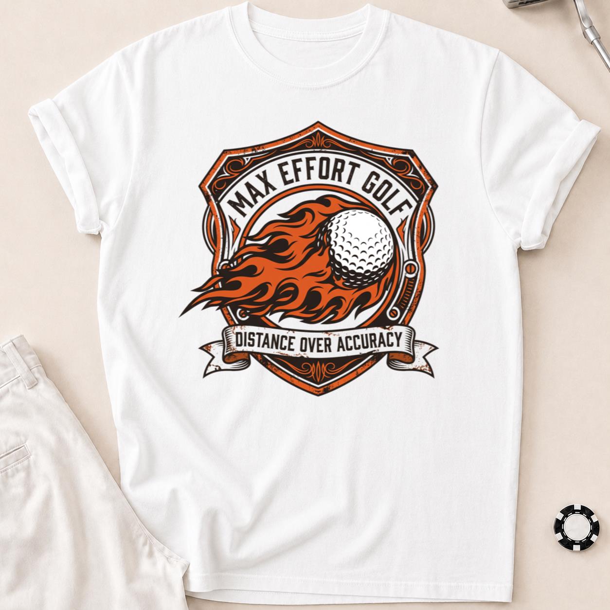 Max Effort Golf Vintage Shield