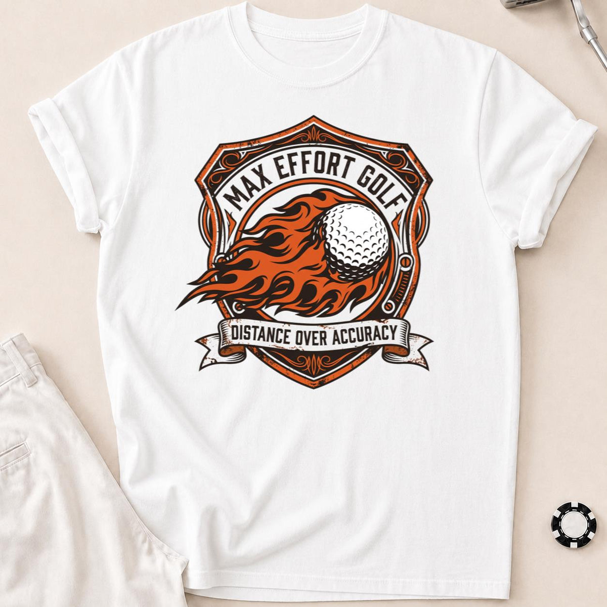 Max Effort Golf Vintage Shield