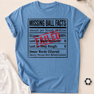 Missing Ball Facts
