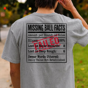 Missing Ball Facts