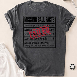 Missing Ball Facts