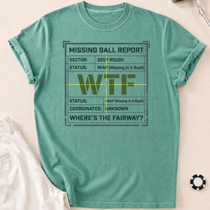 Missing Ball Report