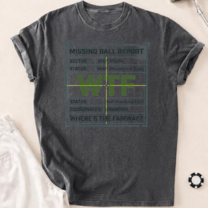 Missing Ball Report