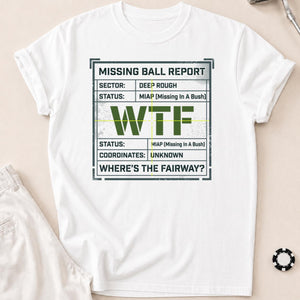 Missing Ball Report