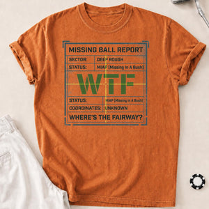 Missing Ball Report
