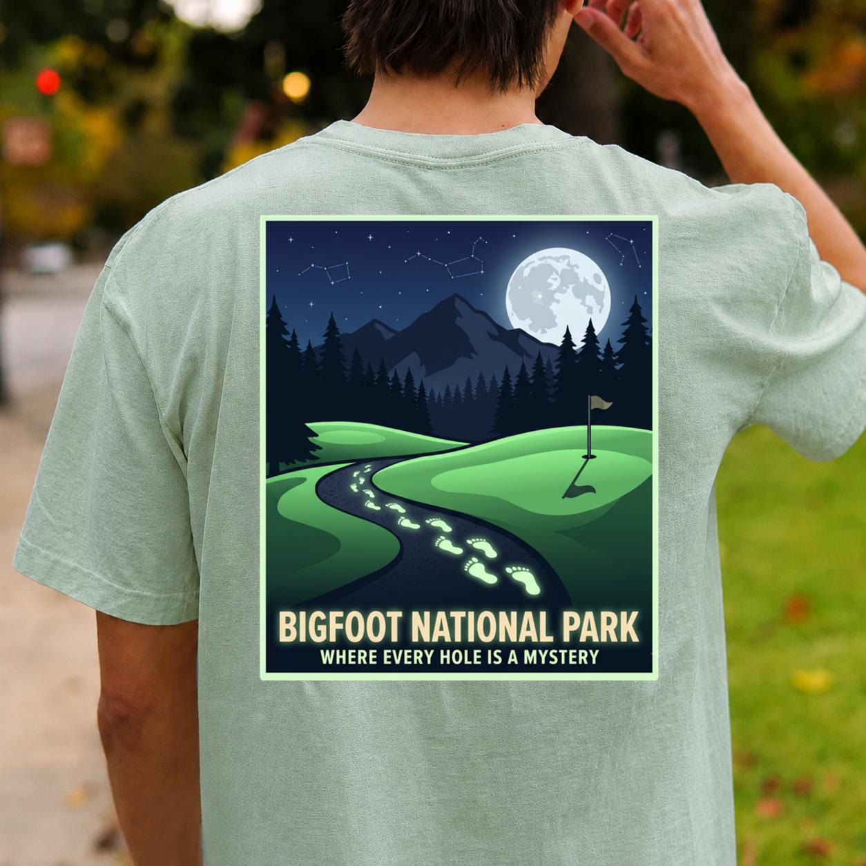 Moonlight Bigfoot Back Nine Golf Tee