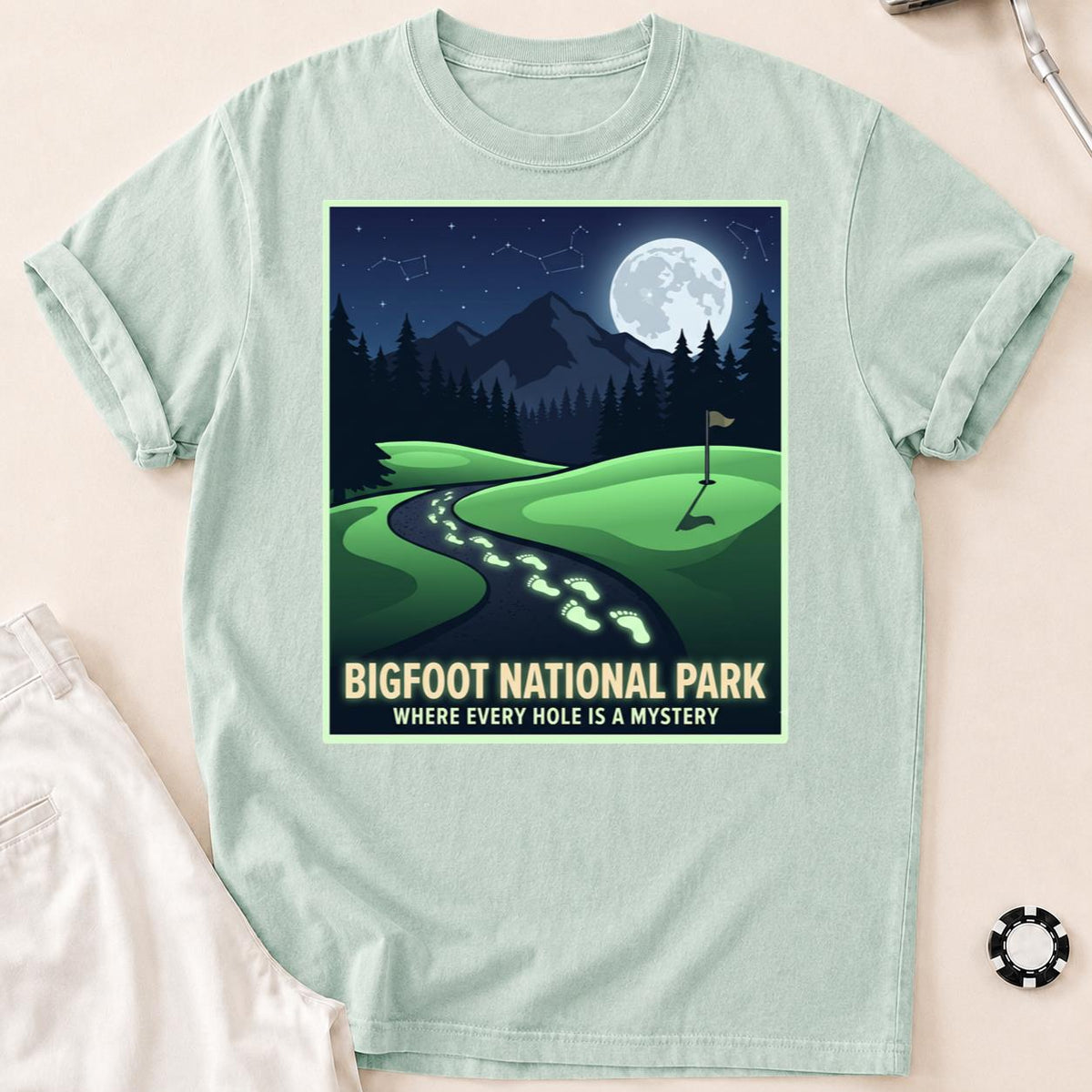 Moonlight Bigfoot Back Nine Golf Tee