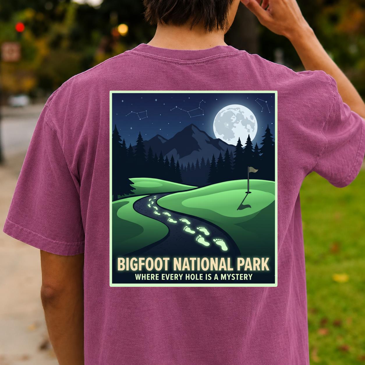 Moonlight Bigfoot Back Nine Golf Tee