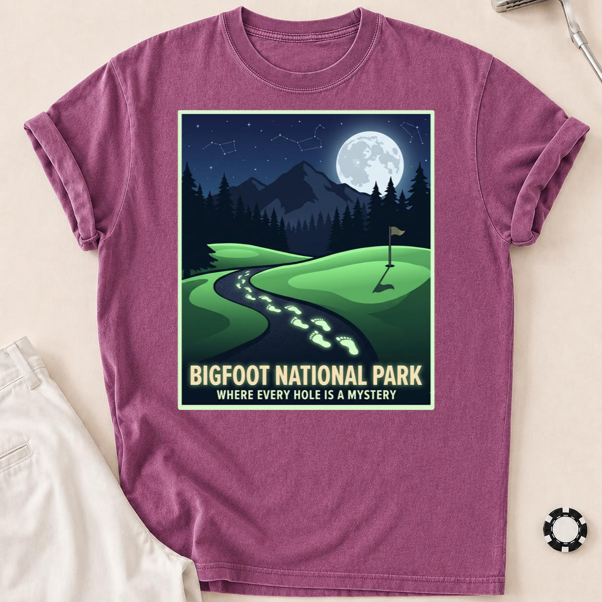 Moonlight Bigfoot Back Nine Golf Tee