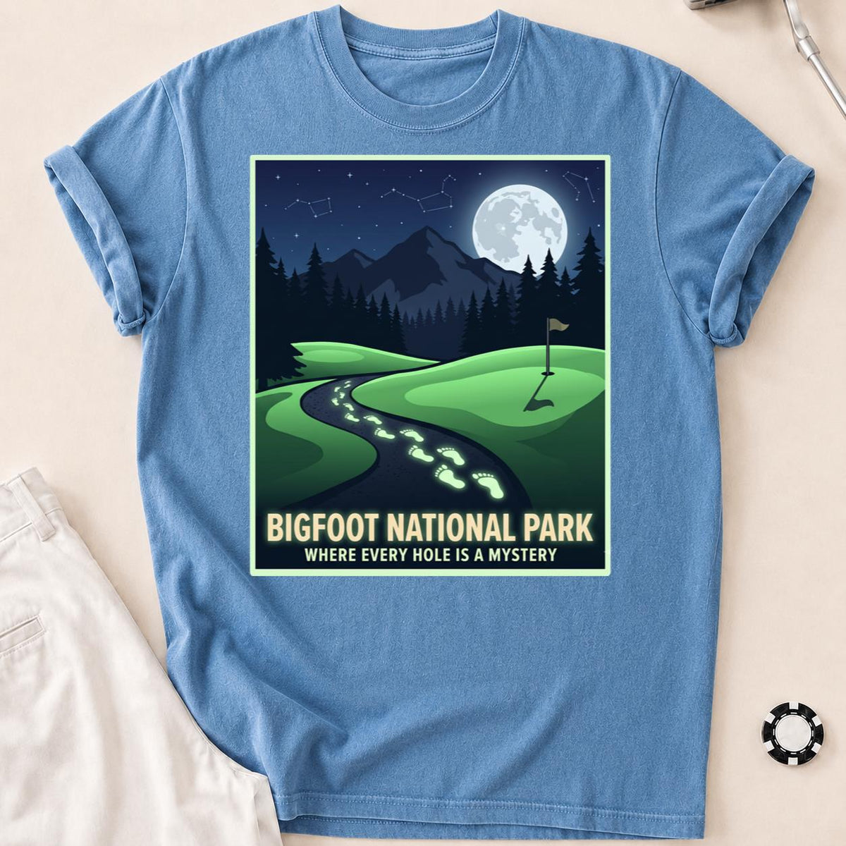 Moonlight Bigfoot Back Nine Golf Tee