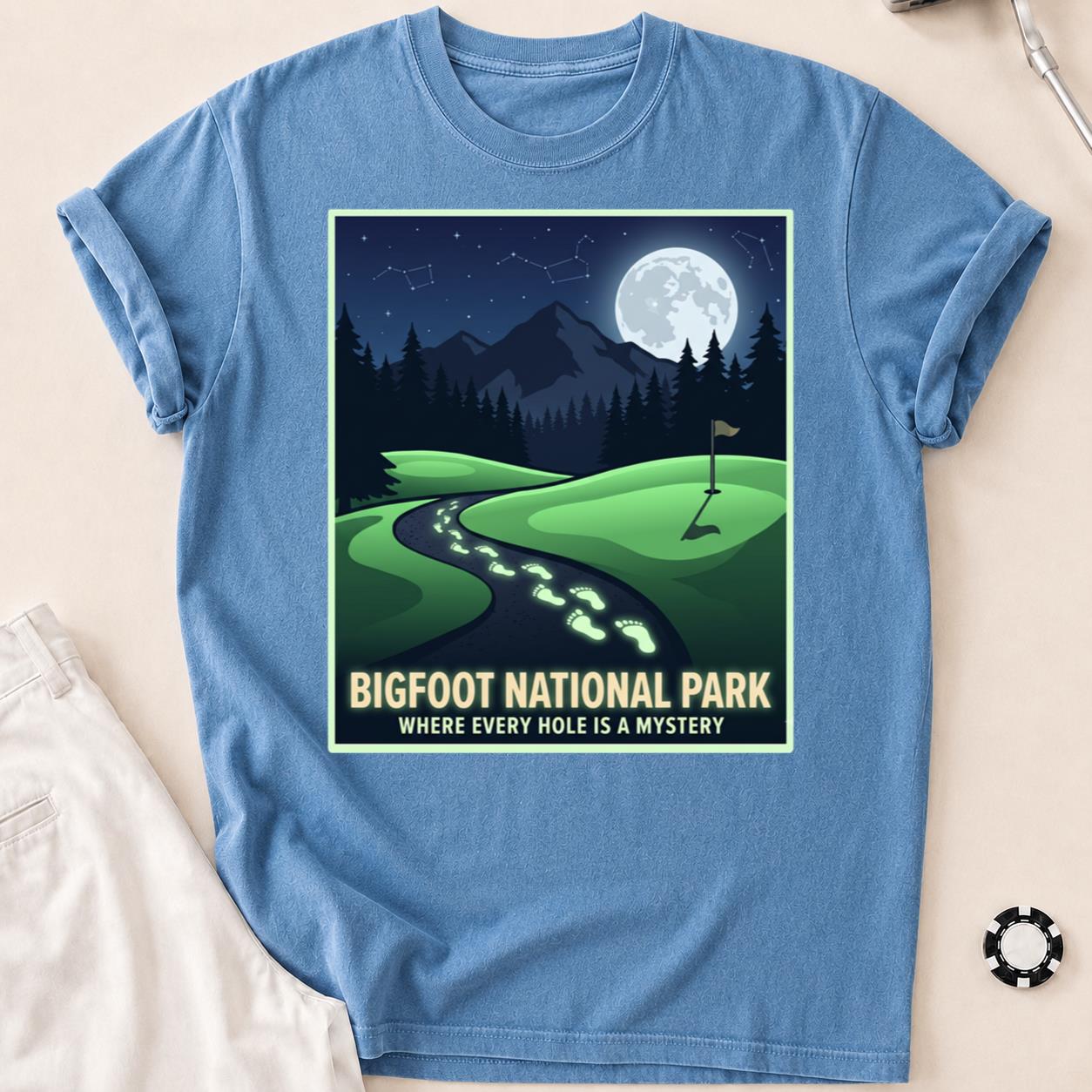 Moonlight Bigfoot Back Nine Golf Tee