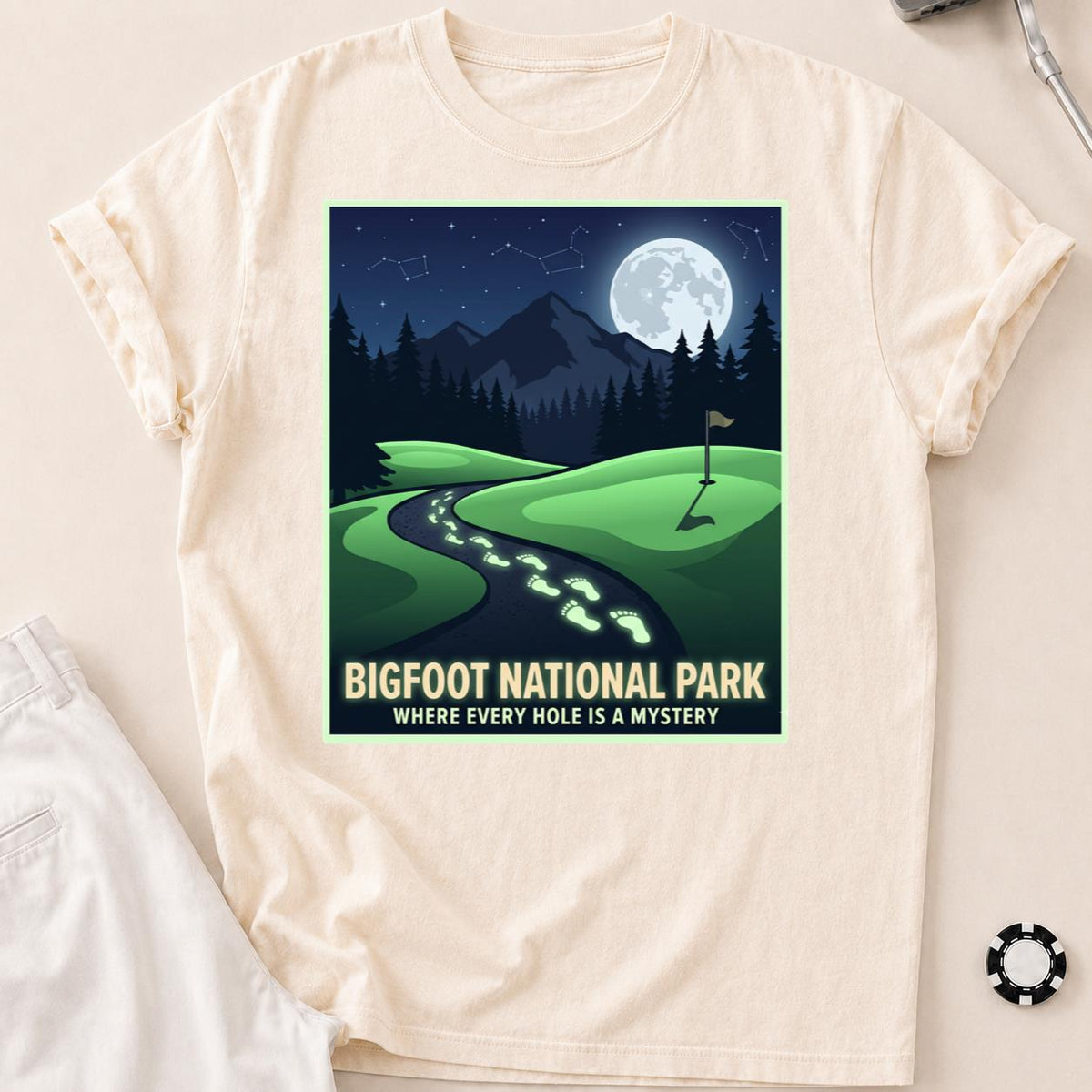Moonlight Bigfoot Back Nine Golf Tee