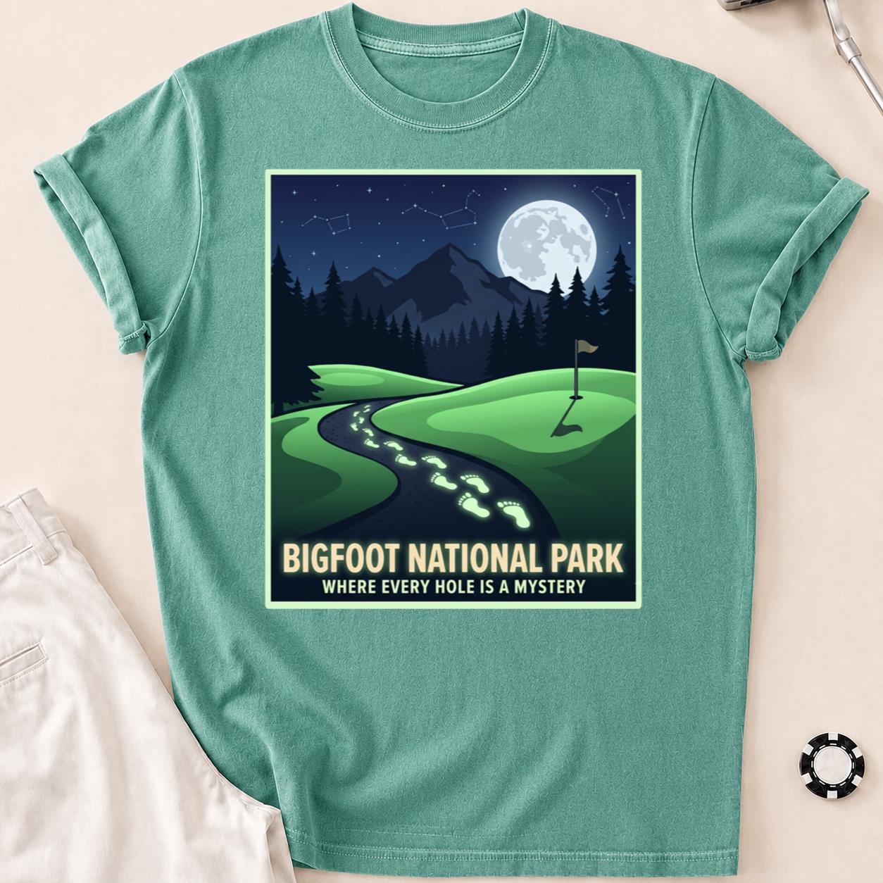 Moonlight Bigfoot Back Nine Golf Tee