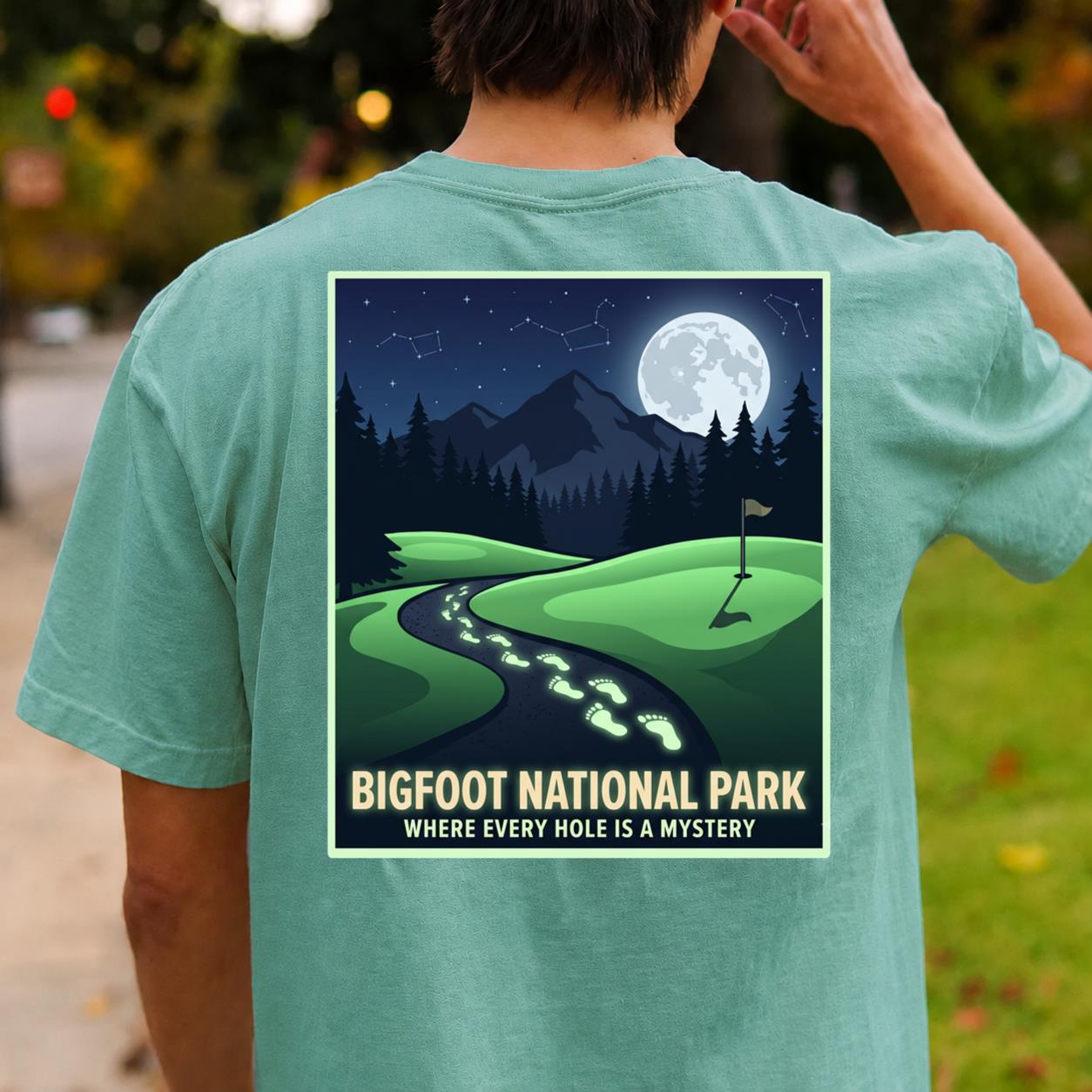 Moonlight Bigfoot Back Nine Golf Tee