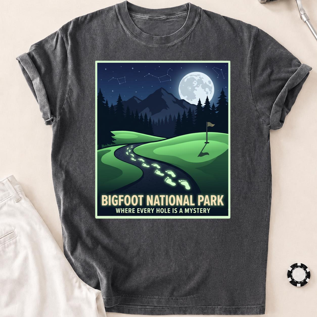 Moonlight Bigfoot Back Nine Golf Tee