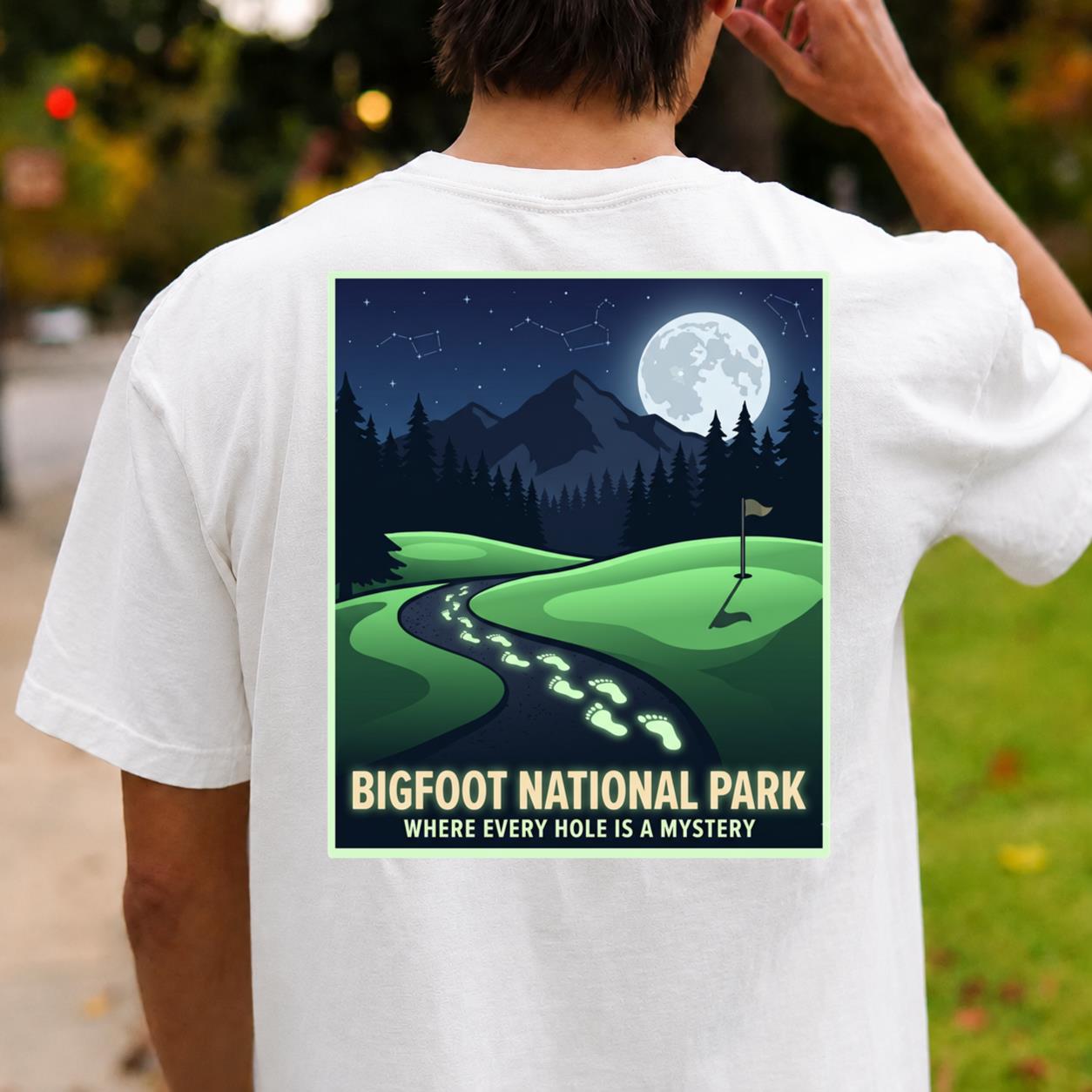 Moonlight Bigfoot Back Nine Golf Tee