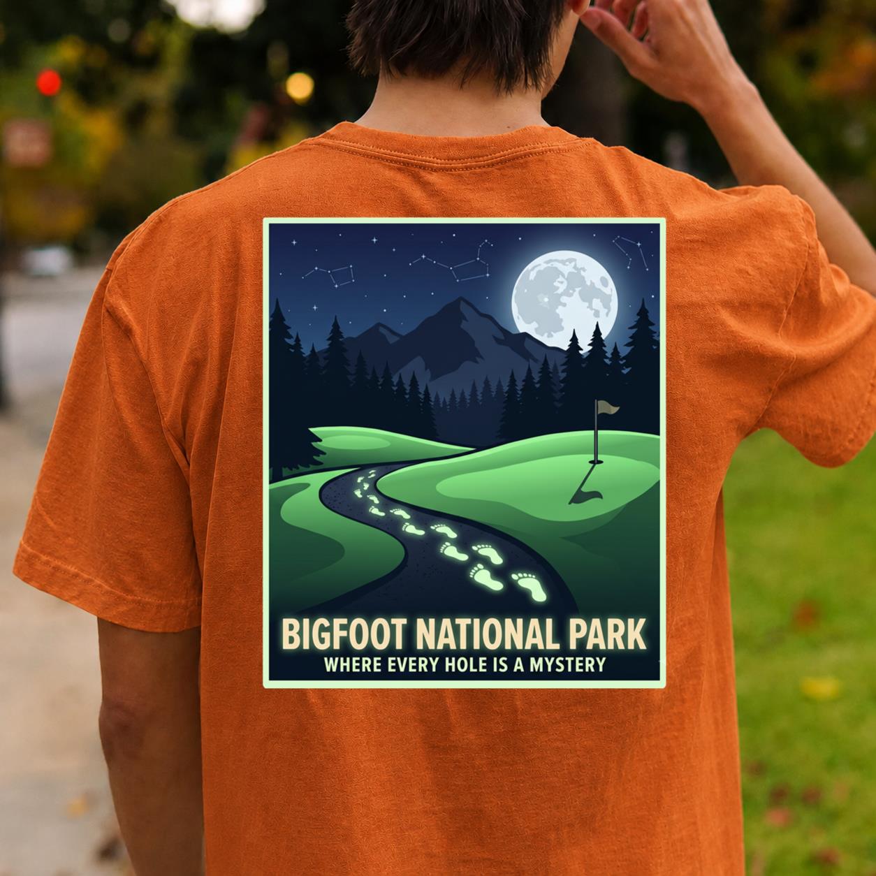 Moonlight Bigfoot Back Nine Golf Tee
