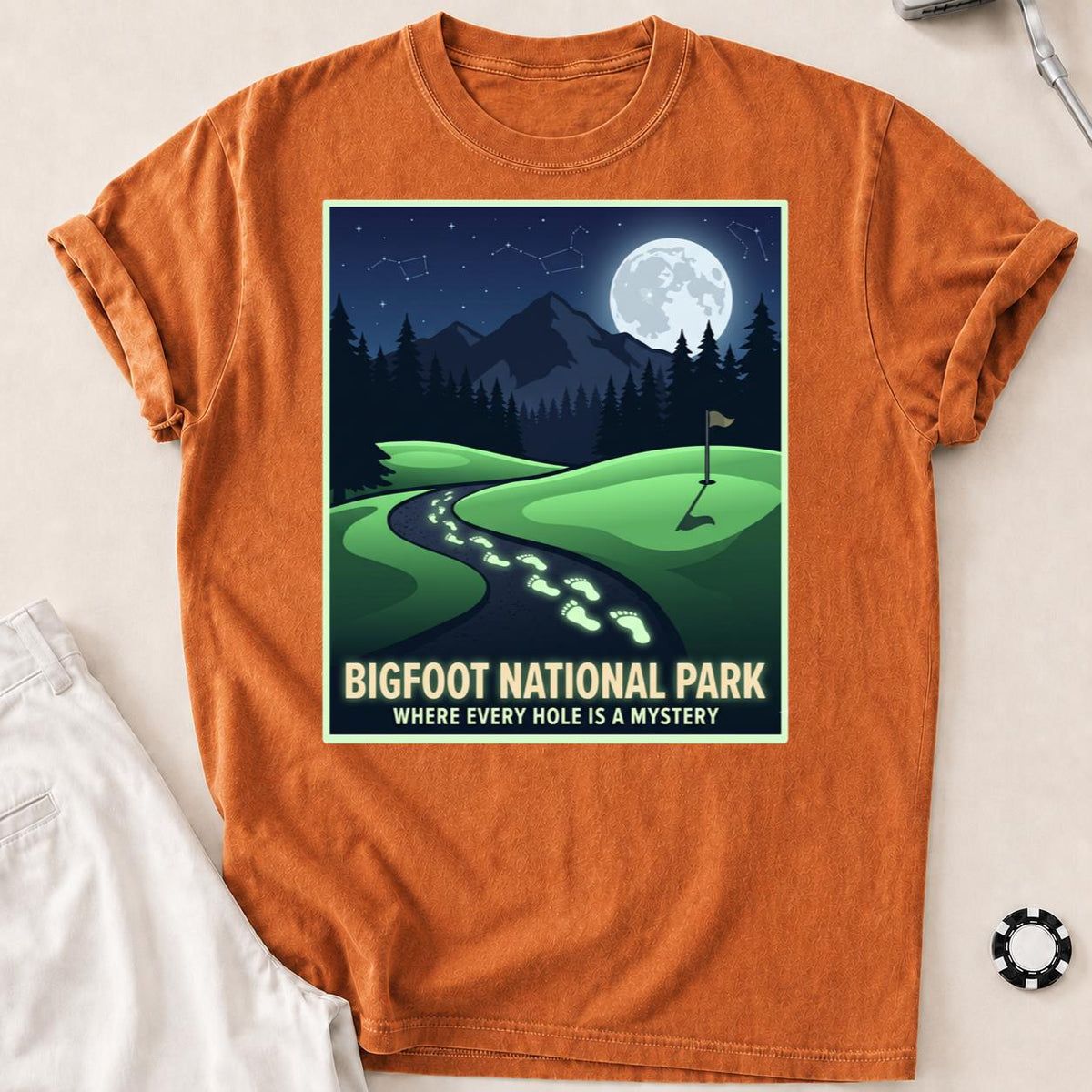 Moonlight Bigfoot Back Nine Golf Tee