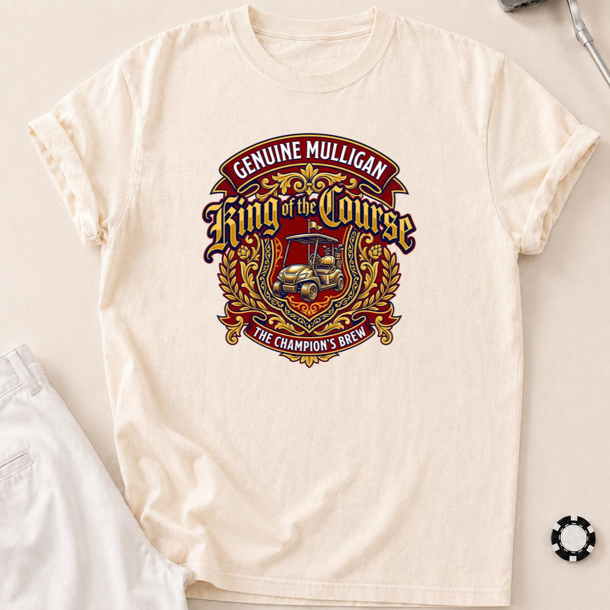 Mulligan Royalty Golf Tee