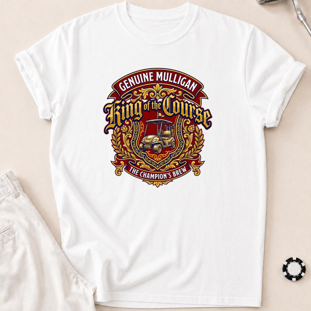 Mulligan Royalty Golf Tee