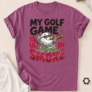 My Golf Game Is Up In Smoke