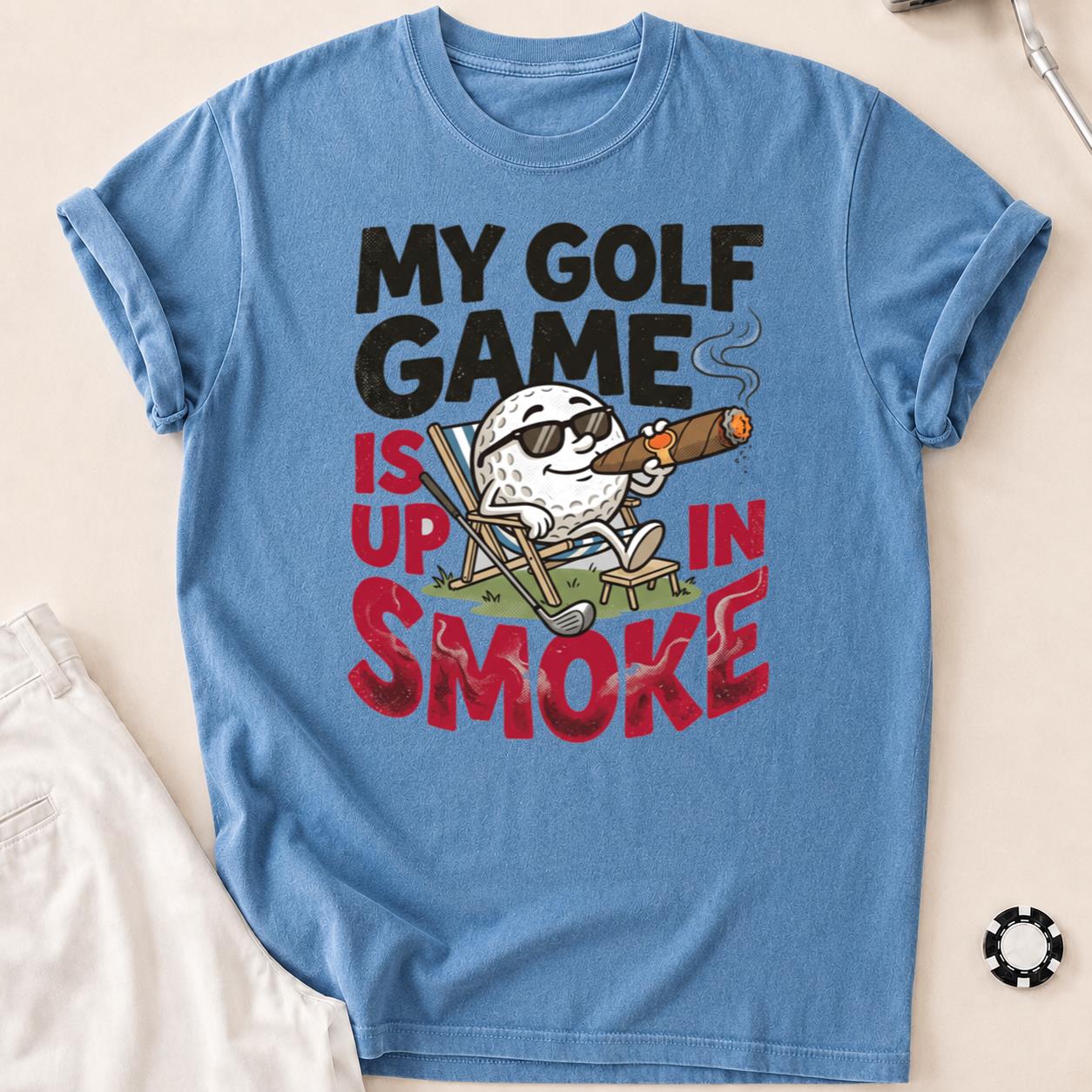 My Golf Game Is Up In Smoke
