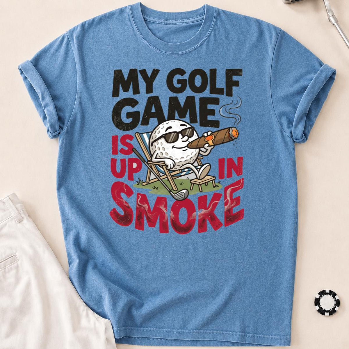 My Golf Game Is Up In Smoke