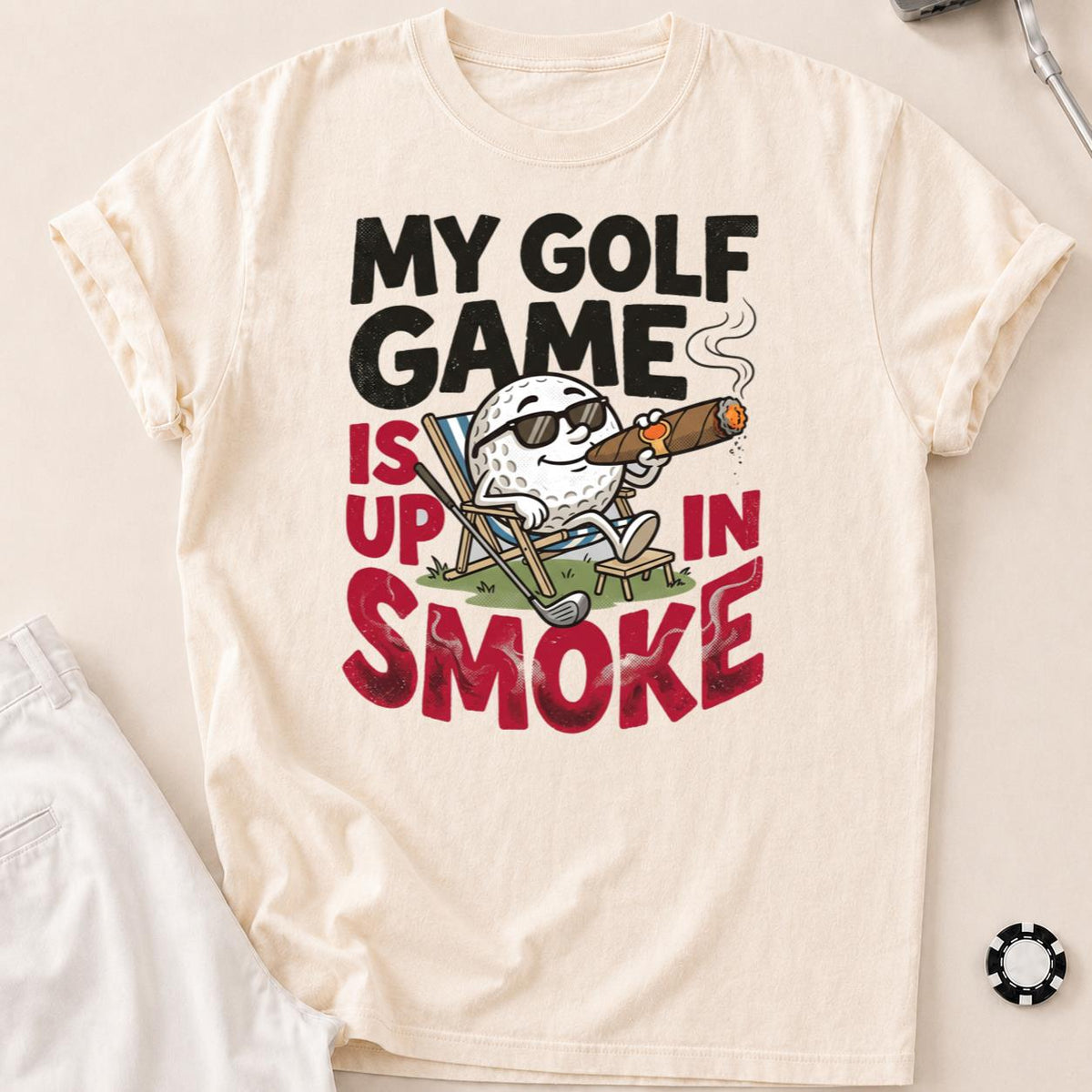 My Golf Game Is Up In Smoke