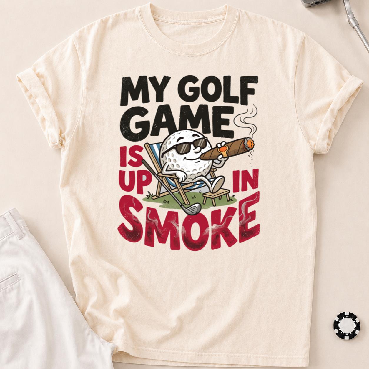 My Golf Game Is Up In Smoke
