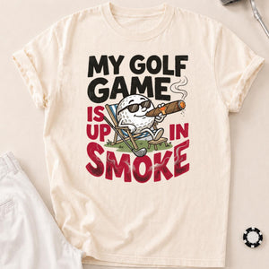 My Golf Game Is Up In Smoke
