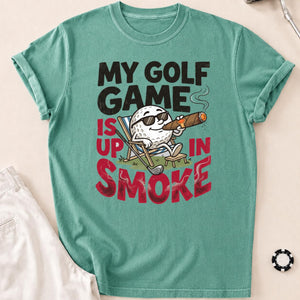 My Golf Game Is Up In Smoke