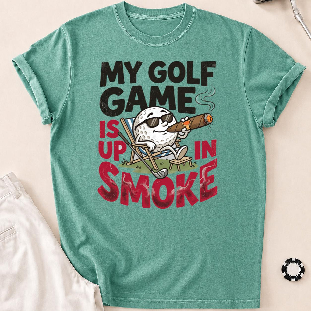 My Golf Game Is Up In Smoke