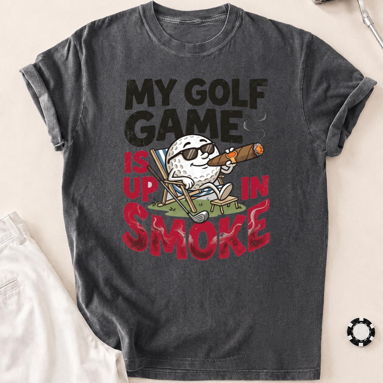 My Golf Game Is Up In Smoke