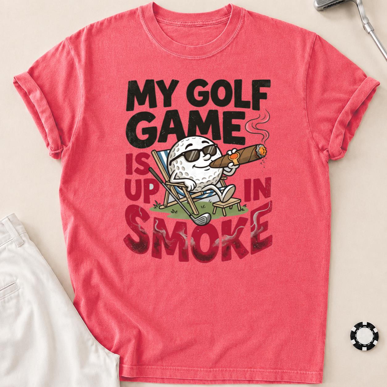 My Golf Game Is Up In Smoke