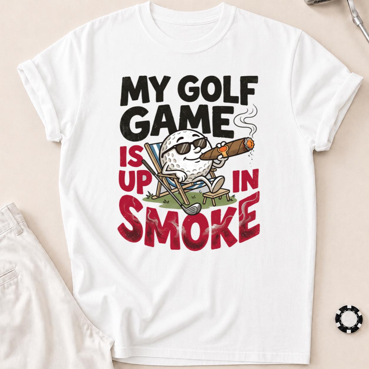 My Golf Game Is Up In Smoke